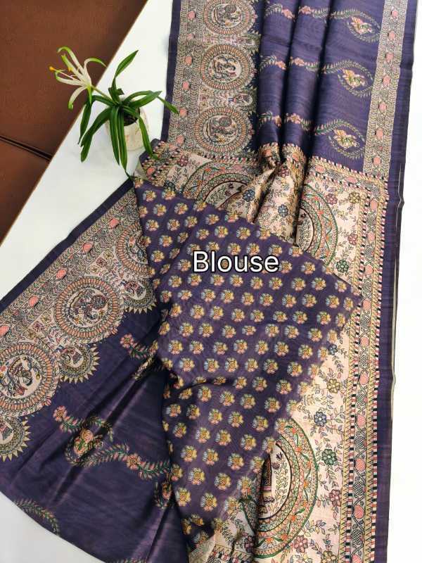 YNF Wholesale Tussar Silk Tussar Silk Sarees  | Surat Manufacturer