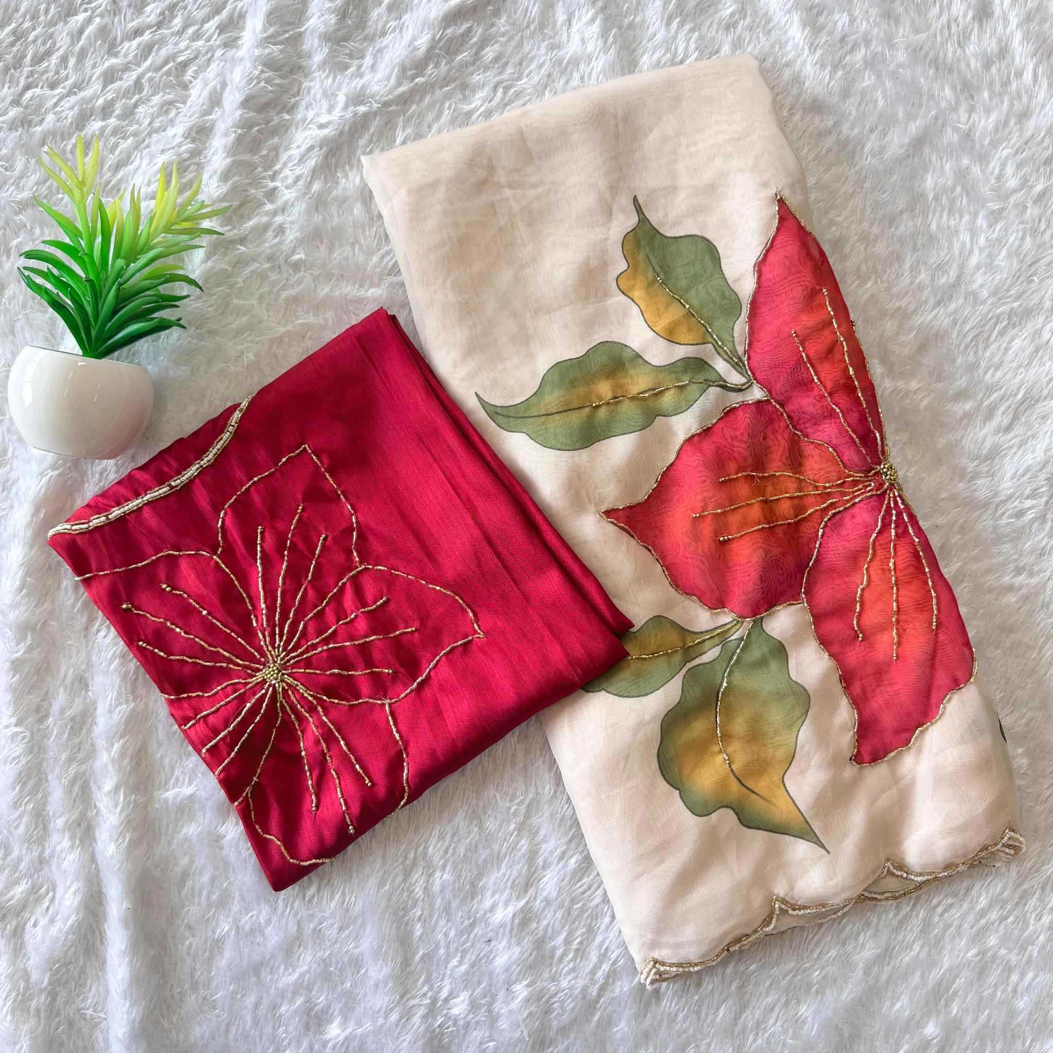 YNF Wholesale Soft Butter Silk Handloom Sarees  | Surat Manufacturer