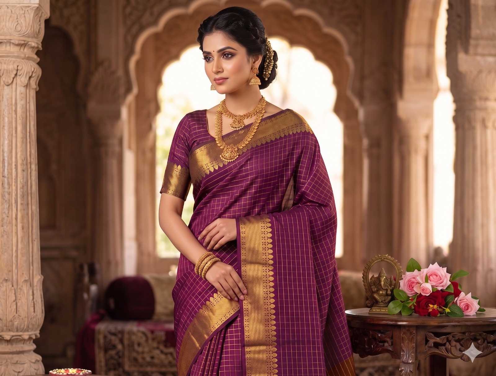 YNF Wholesale Kanjivaram Silk Kanjivaram Silk Sarees  | Surat Manufacturer