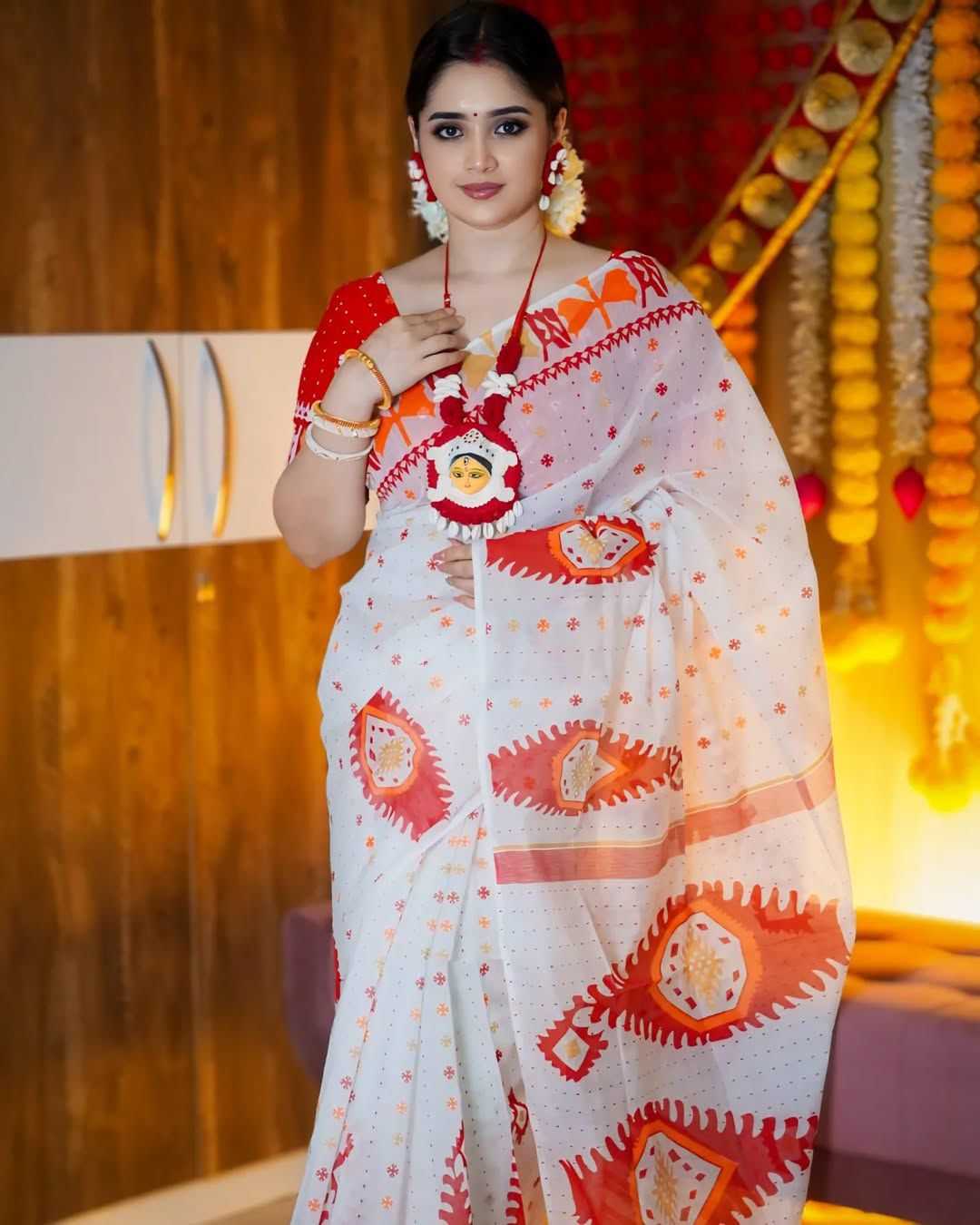 YNF Wholesale Linen Cotton Sarees  | Surat Manufacturer
