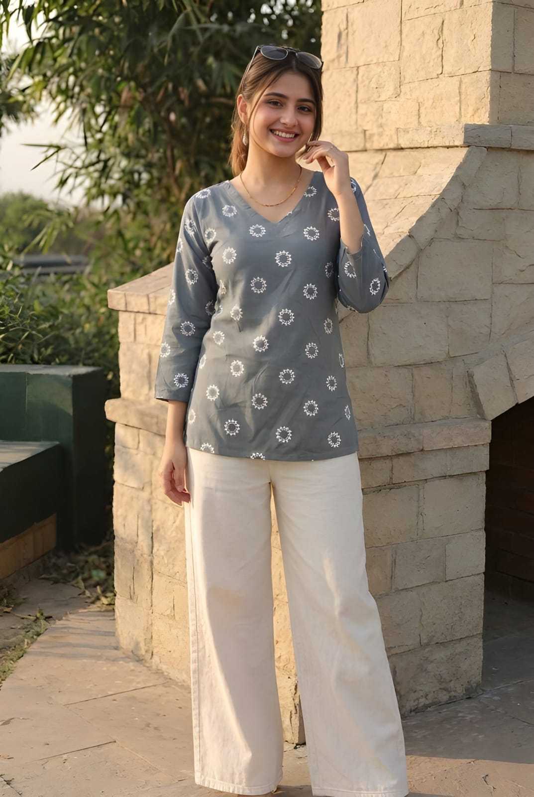 YNF Wholesale Cotton Short Kurtis  | Surat Manufacturer