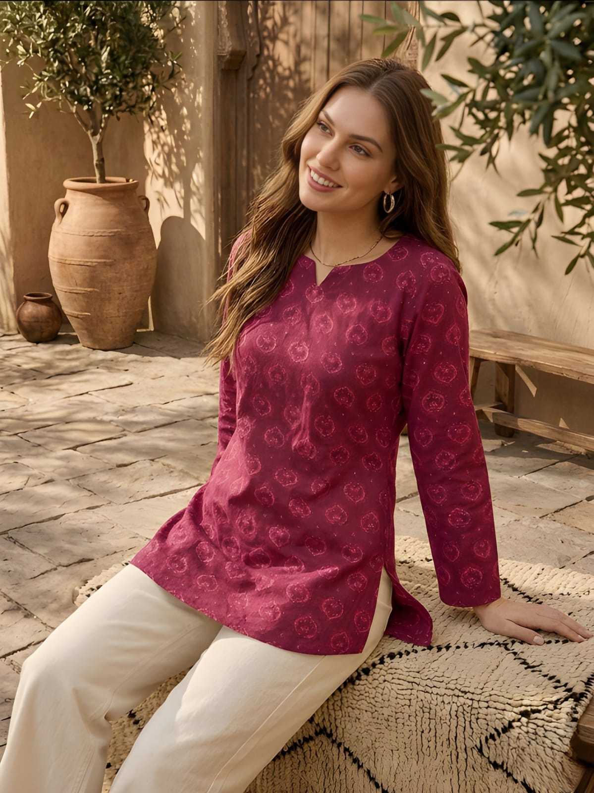 YNF Wholesale Rayon Short Kurtis  | Surat Manufacturer