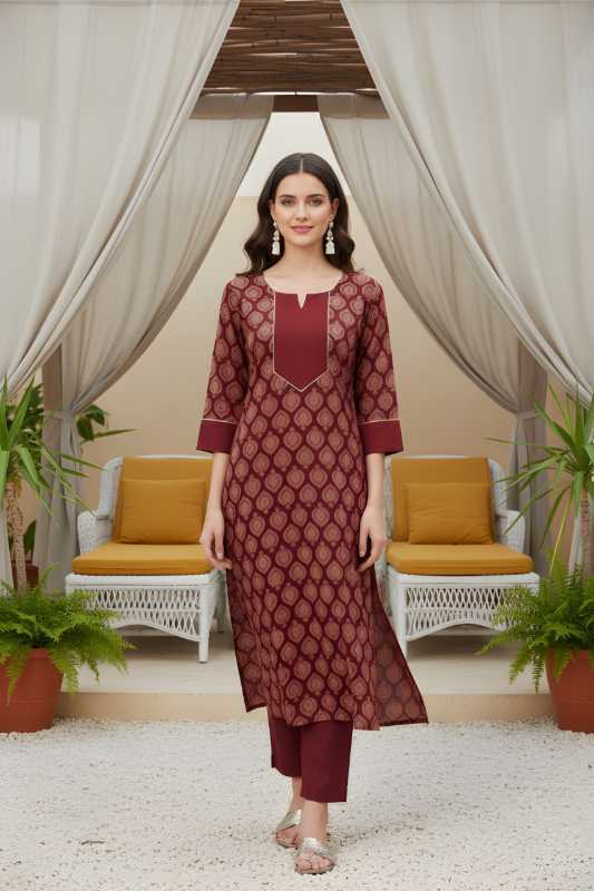 YNF Wholesale Cotton Printed Kurtis  | Surat Manufacturer