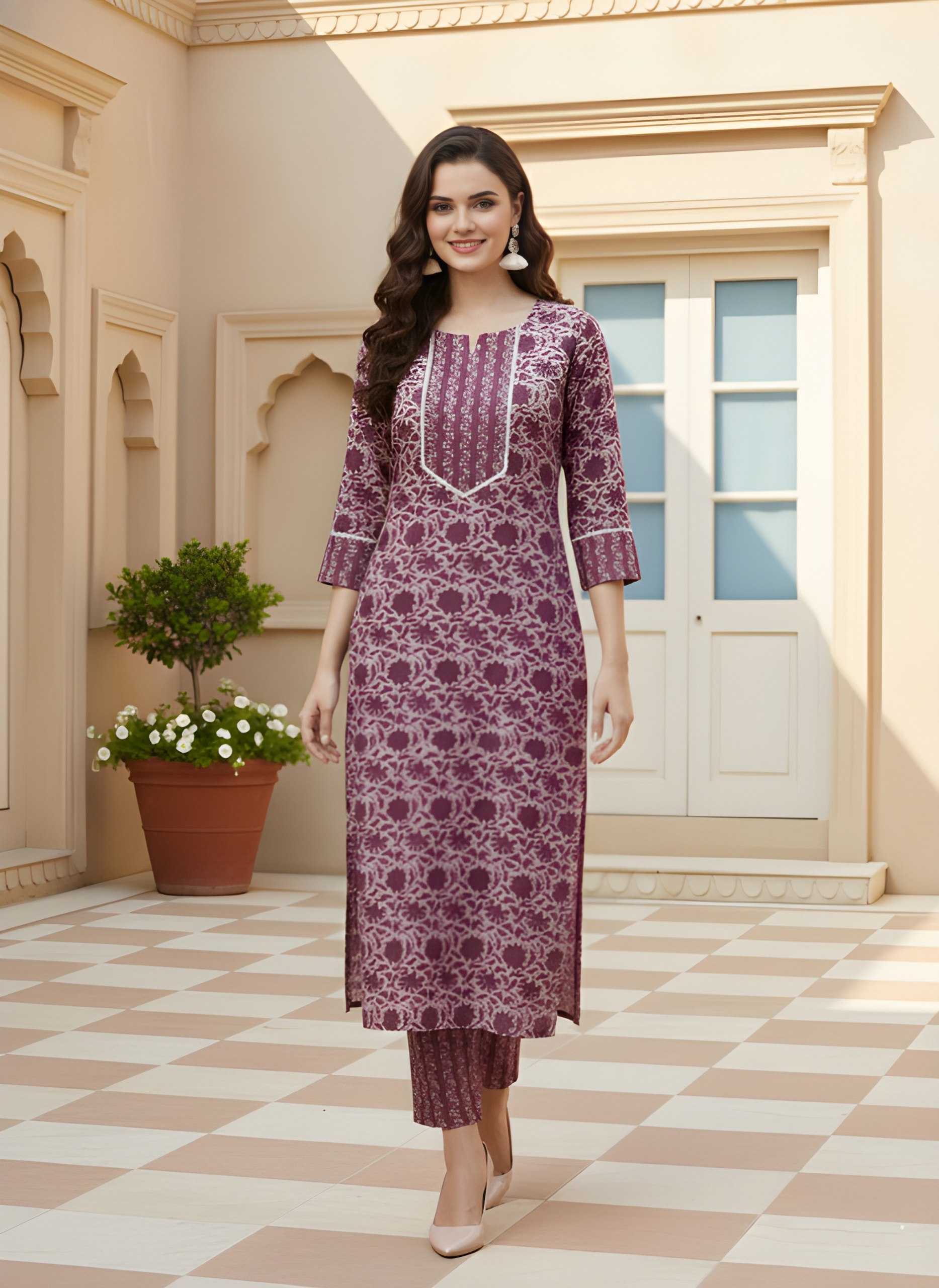 YNF Wholesale Cotton Cotton Kurtis  | Surat Manufacturer