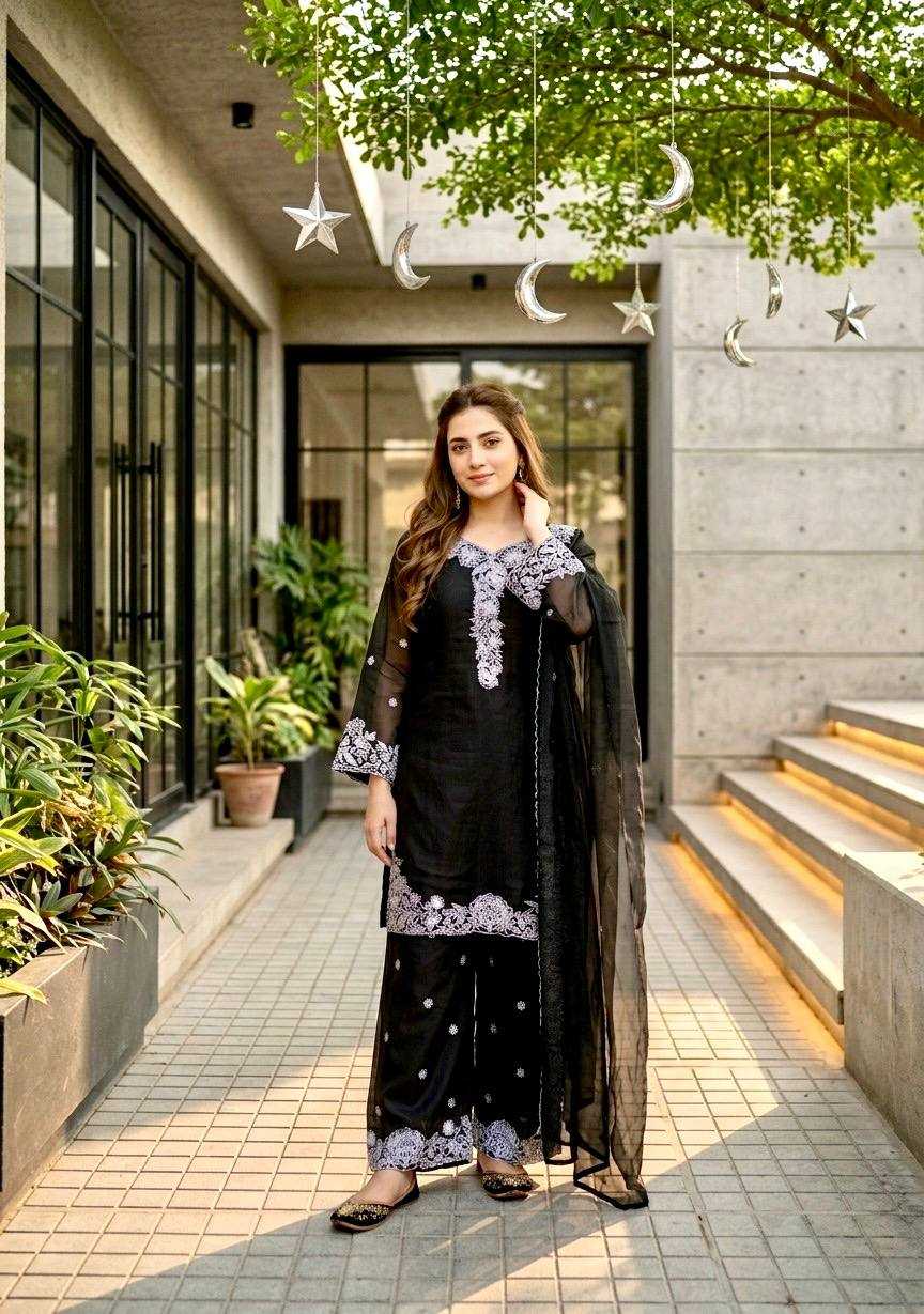YNF Wholesale Chanderi Cotton Embroidery Suits  | Surat Manufacturer
