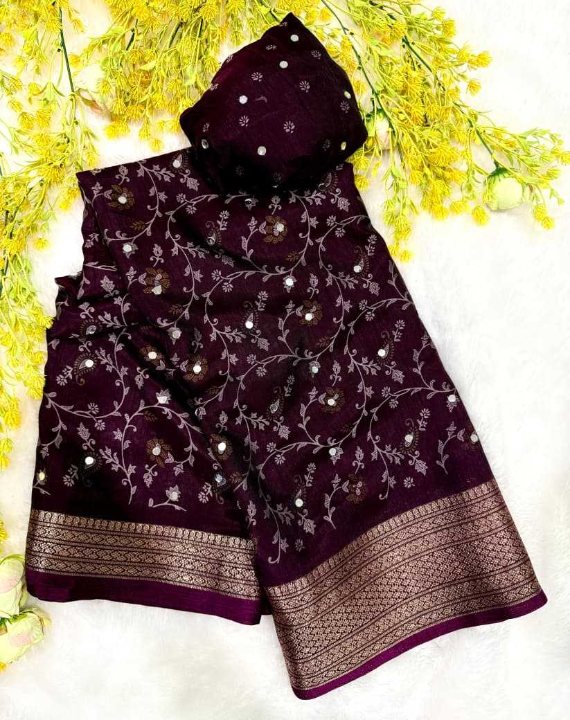 YNF Wholesale Georgette Ajrakh Sarees  | Surat Manufacturer