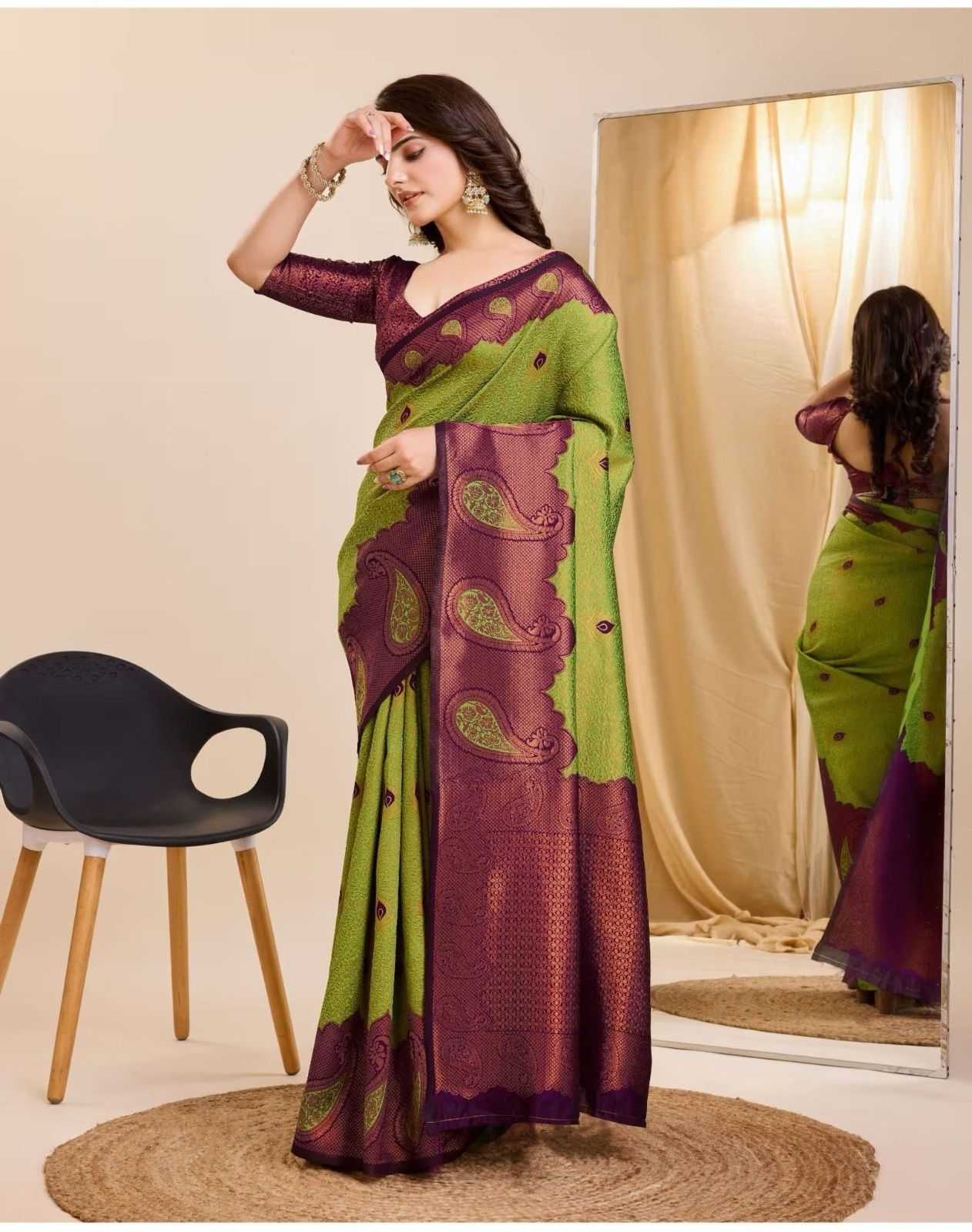 YNF Wholesale Banarasi Soft Silk Banarasi Silk Sarees  | Surat Manufacturer