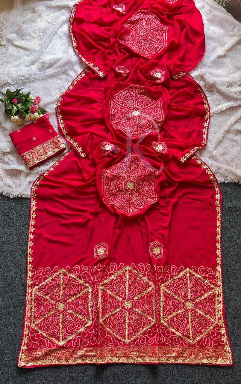YNF Wholesale Viscose Gota Work Saree  | Surat Manufacturer