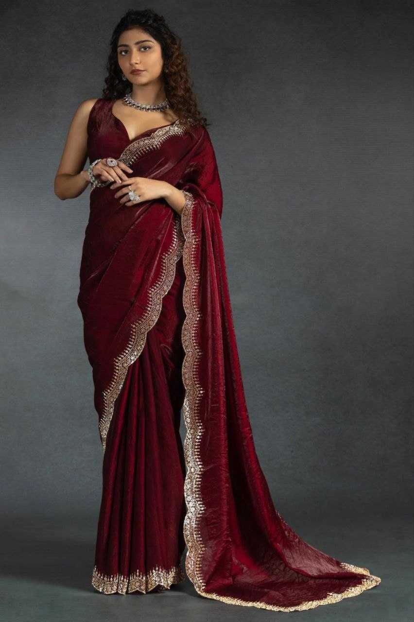 YNF Wholesale FENDY Heavy Silk Sarees  | Surat Manufacturer