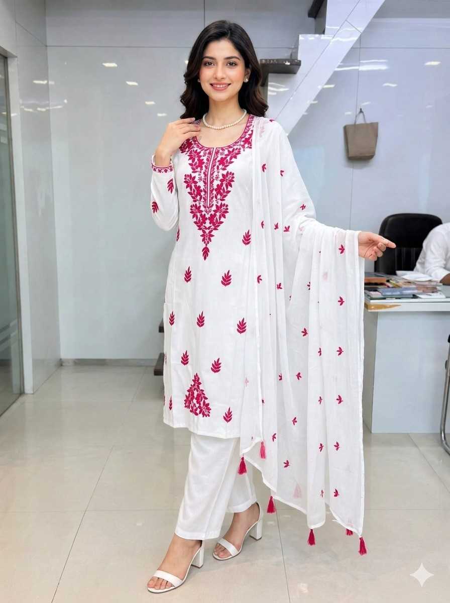 YNF Wholesale Rayon Embroidery Suits  | Surat Manufacturer