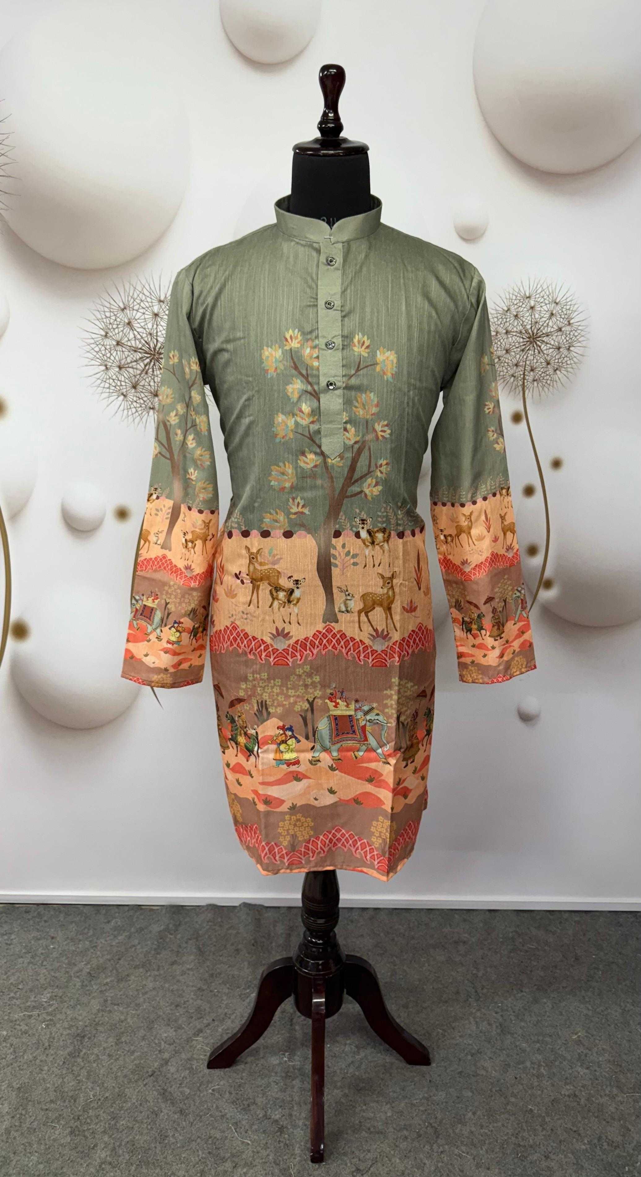 YNF Wholesale Cotton Mens Kurtas  | Surat Manufacturer