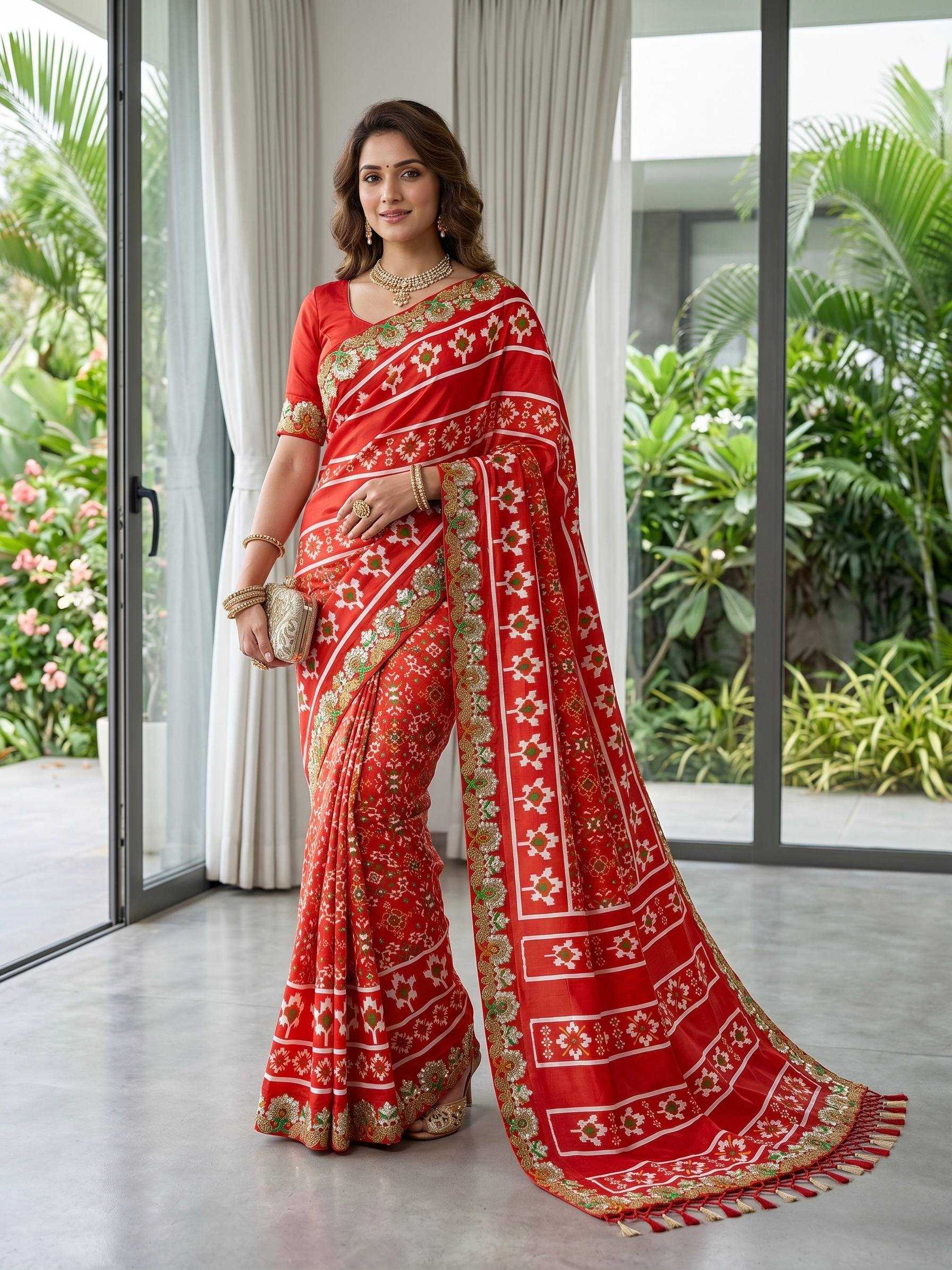 YNF Wholesale Vichitra Silk Soft Silk Sarees  | Surat Manufacturer
