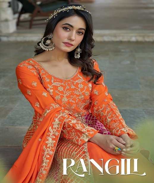 YNF Wholesale Chinon Embroidered Suits  | Surat Manufacturer