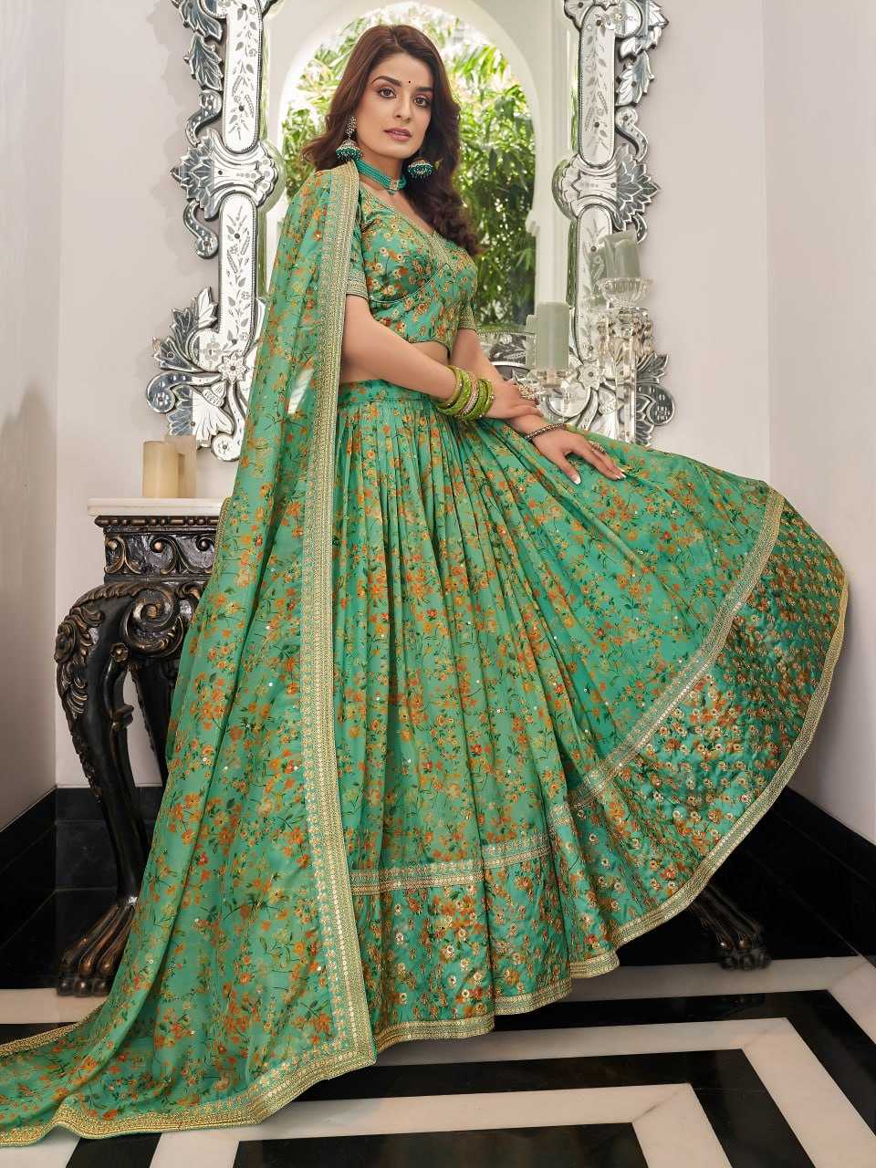 YNF Wholesale Organza Designer Lehenga Choli  | Surat Manufacturer