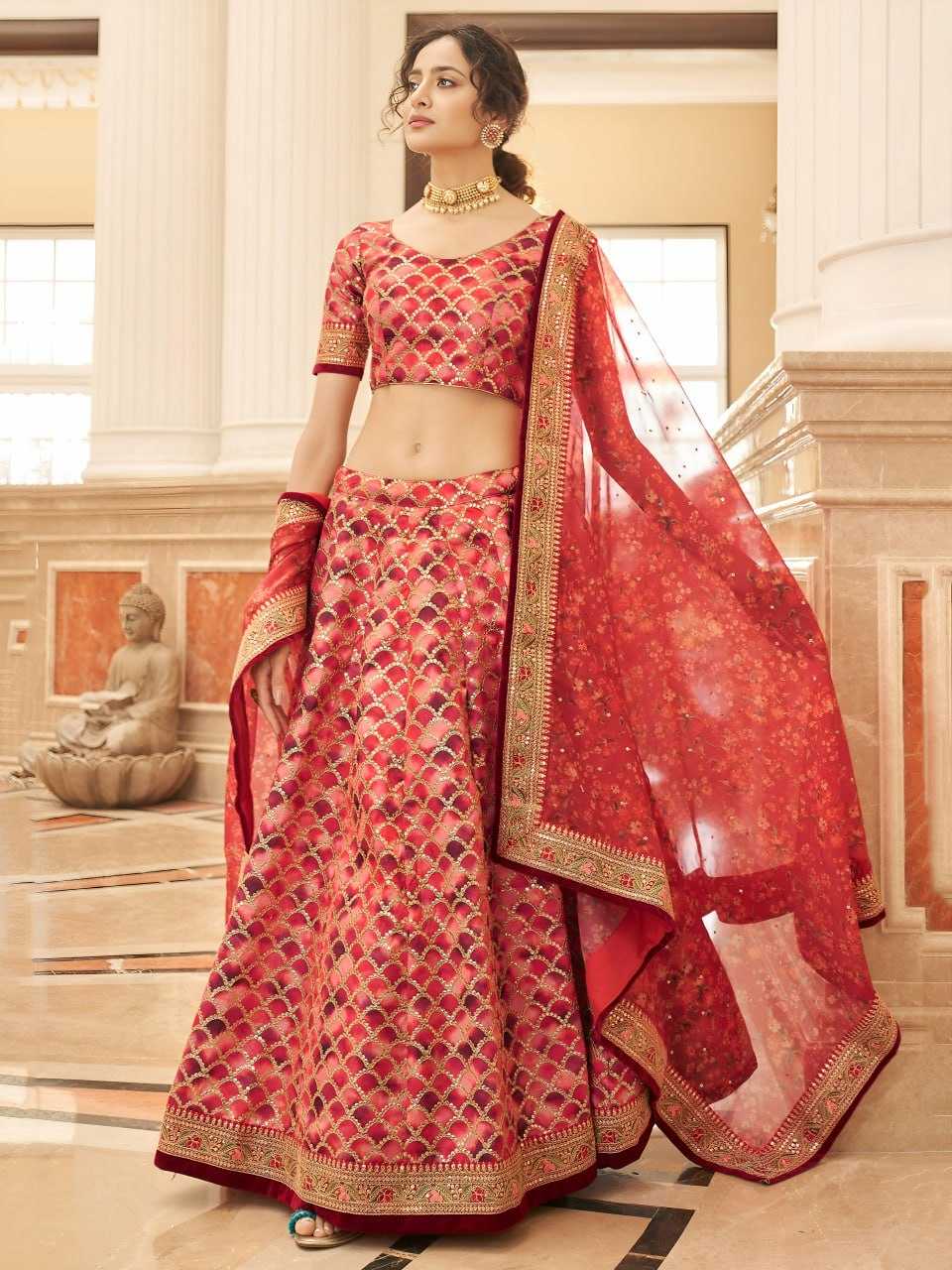 YNF Wholesale Art Silk Traditional Lehenga  | Surat Manufacturer