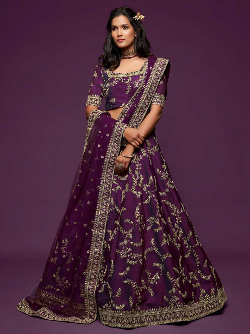 YNF Wholesale Art Silk Silk Lehenga  | Surat Manufacturer