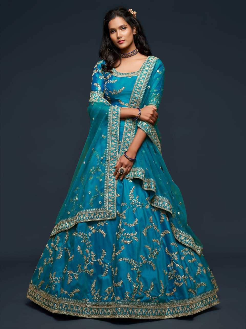 YNF Wholesale Art Silk Designer Lehenga  | Surat Manufacturer