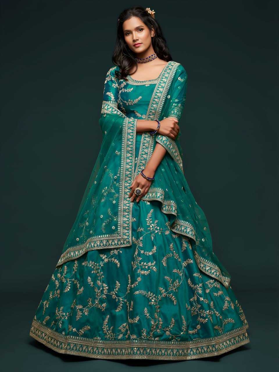 YNF Wholesale Art Silk Designer Lehenga  | Surat Manufacturer