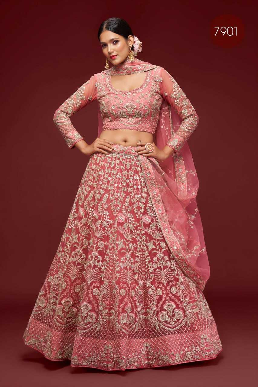 YNF Wholesale Soft Net Lehenga With Dupatta  | Surat Manufacturer