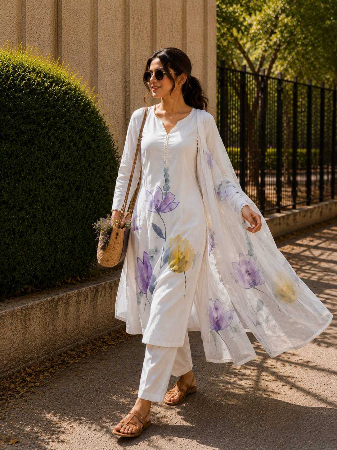 YNF Wholesale Linen Designer Suits  | Surat Manufacturer
