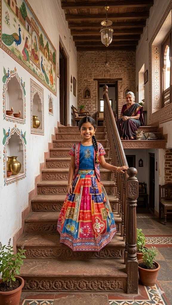 YNF Wholesale Chinon Silk Kids Lehenga  | Surat Manufacturer