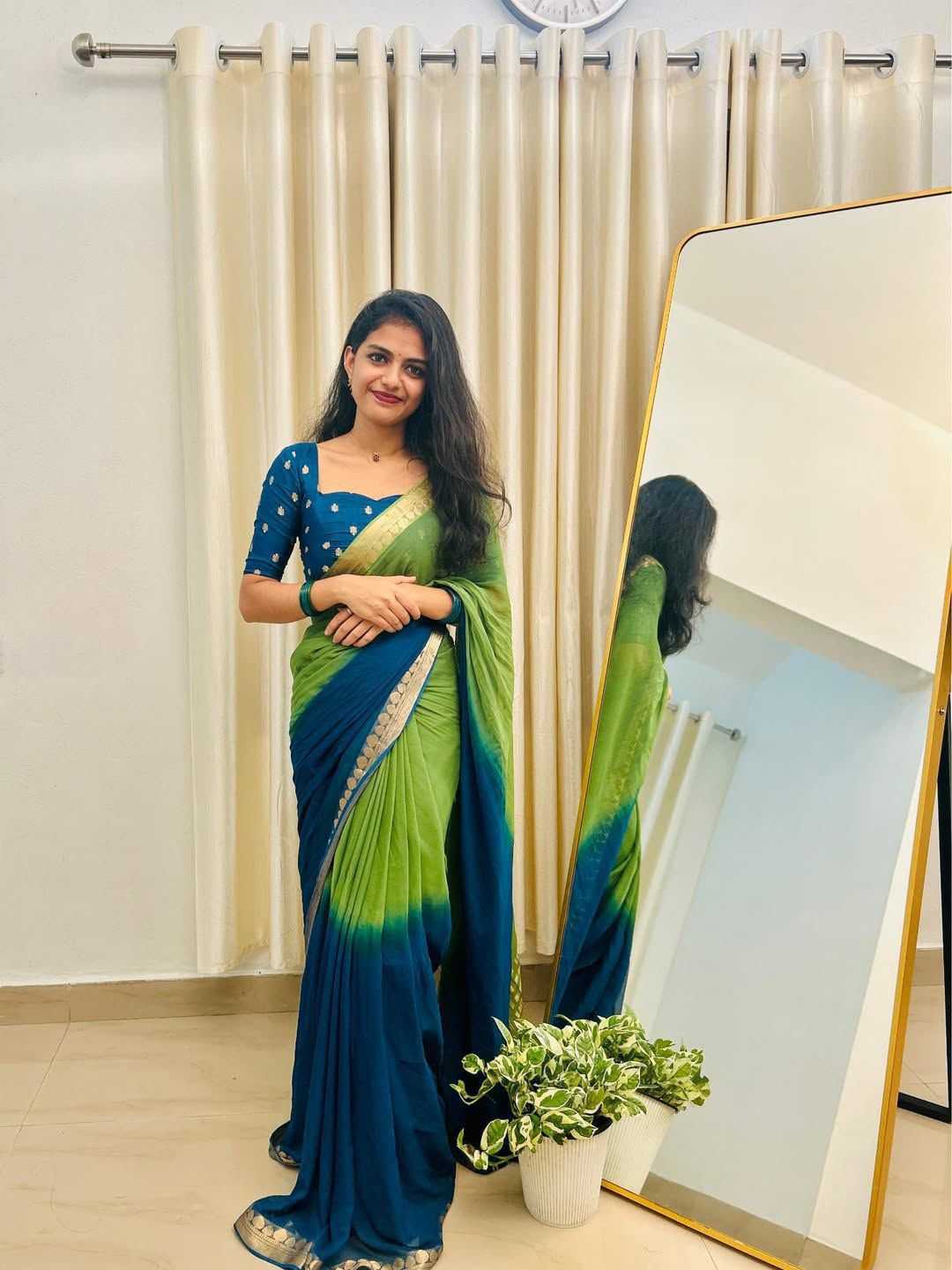 YNF Wholesale Georgette Fancy Sarees  | Surat Manufacturer