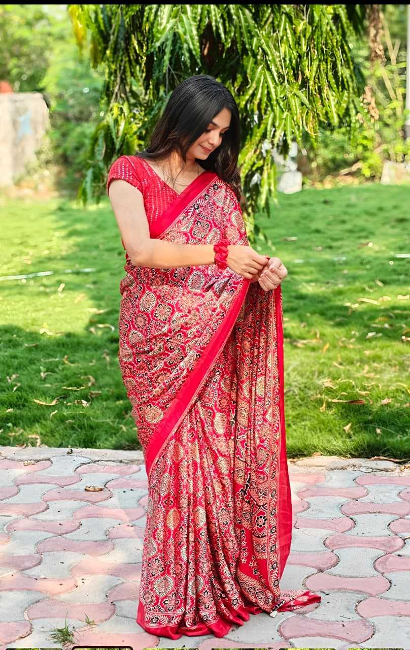 YNF Wholesale Silk Printed Silk Saree  | Surat Manufacturer