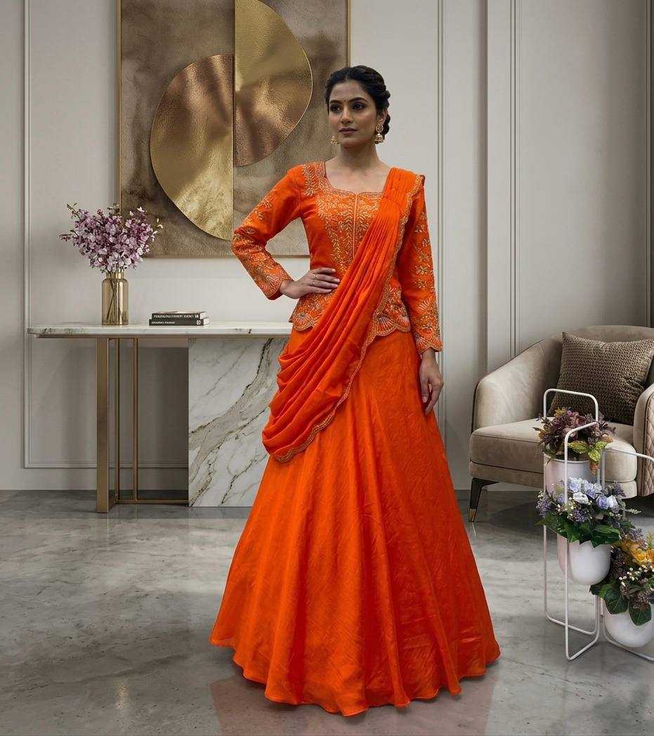 YNF Wholesale Chinon Lehenga Sarees  | Surat Manufacturer