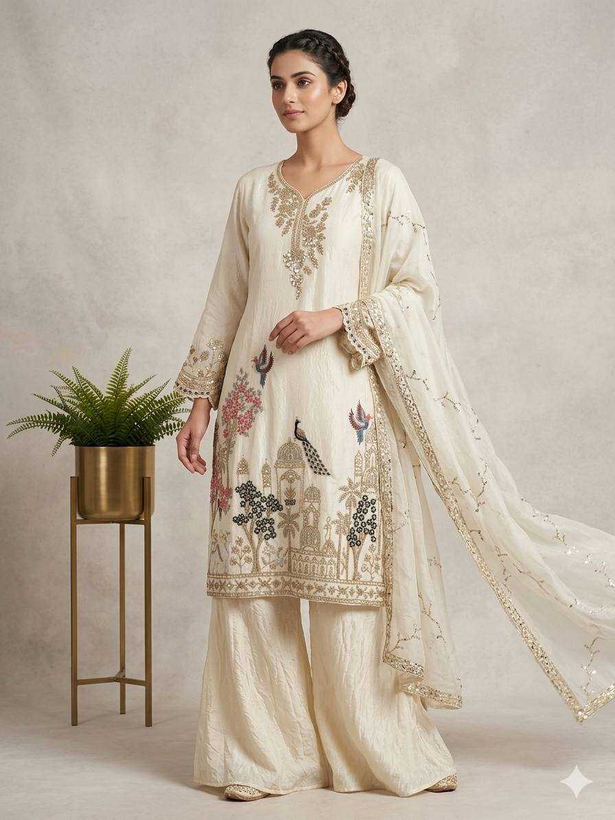 YNF Wholesale FENDY Palazzo Suit  | Surat Manufacturer