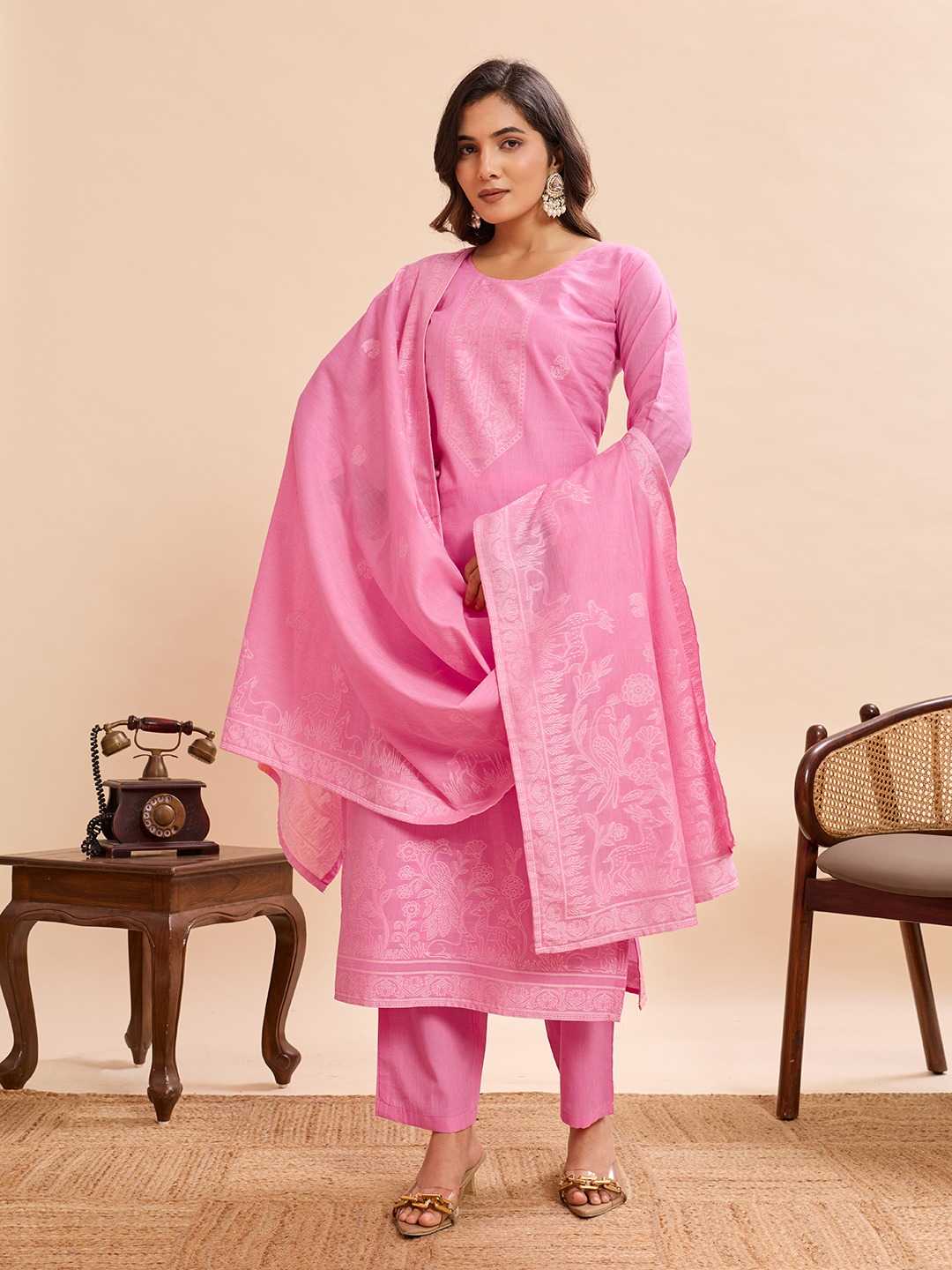 YNF Wholesale Cotton Ladies Suits  | Surat Manufacturer