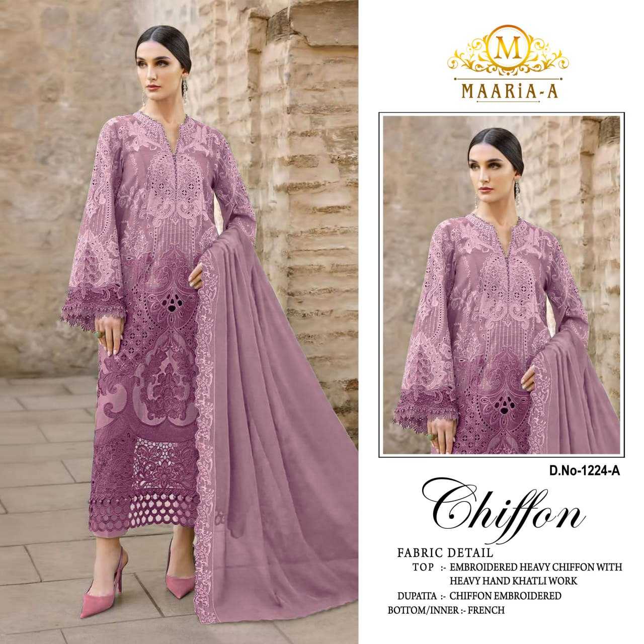 YNF Wholesale Chiffon Printed Suits  | Surat Manufacturer