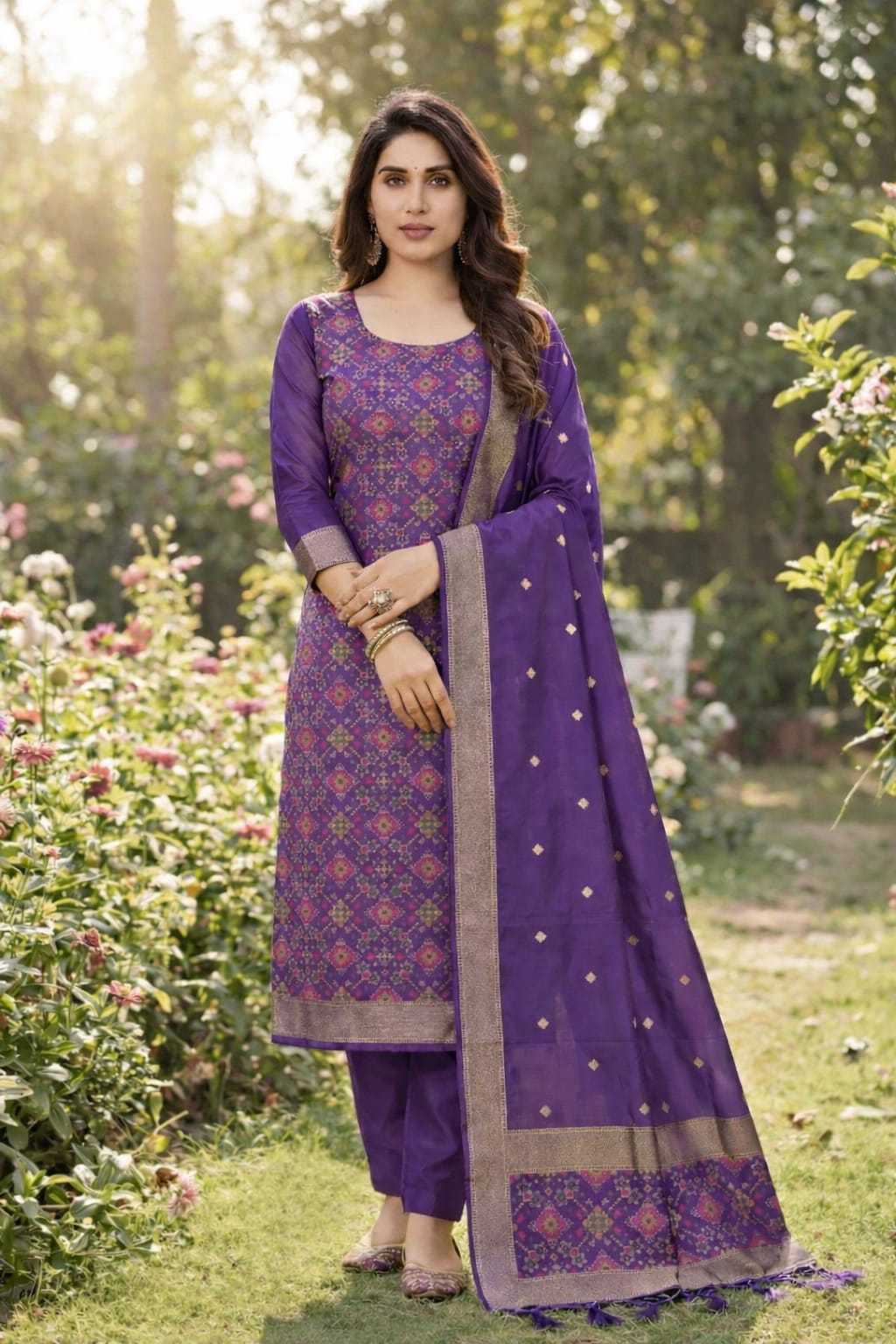 YNF Wholesale Patola Silk Ladies Silk Suit  | Surat Manufacturer