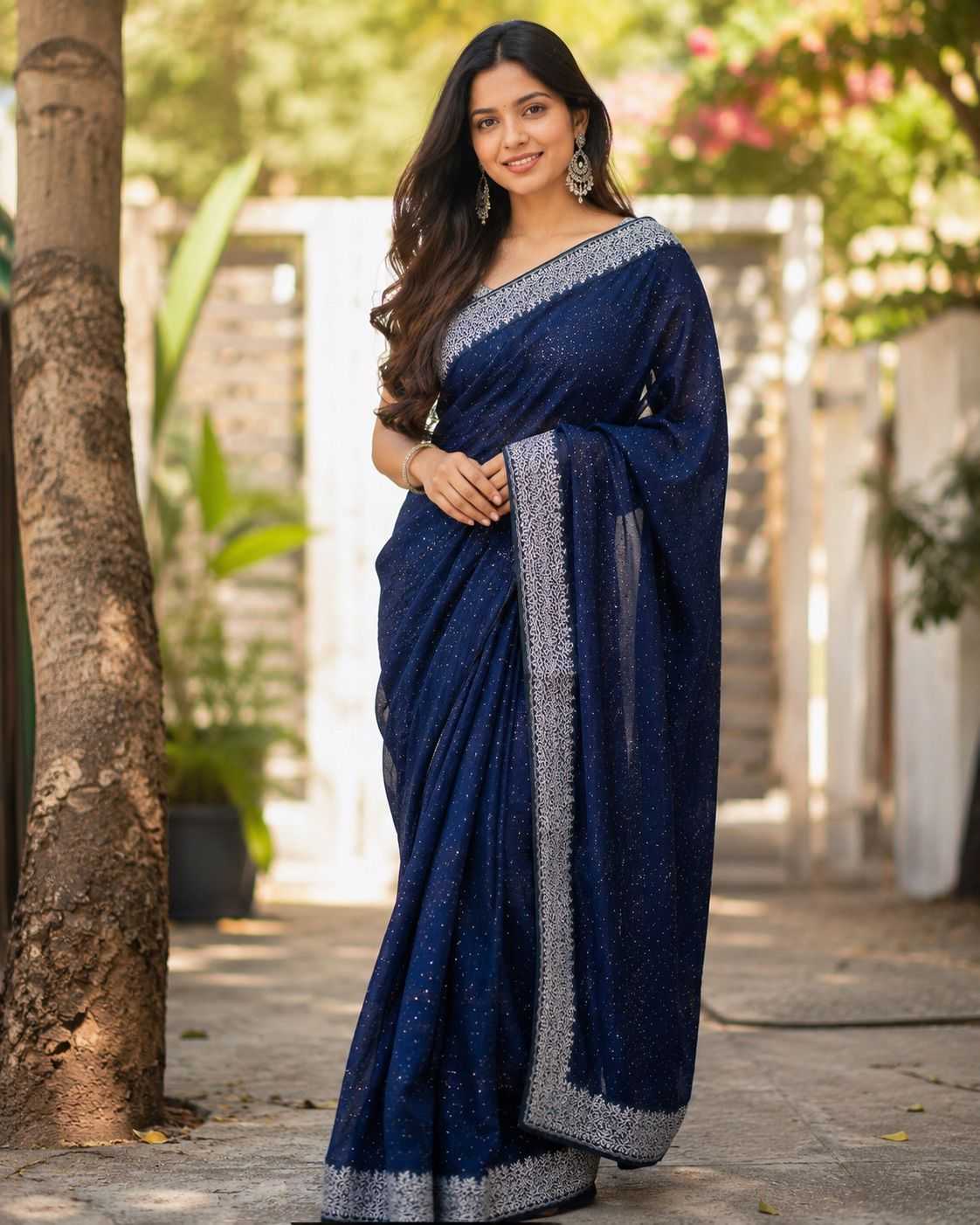YNF Wholesale Rimzim Silk Party Wear Sarees  | Surat Manufacturer