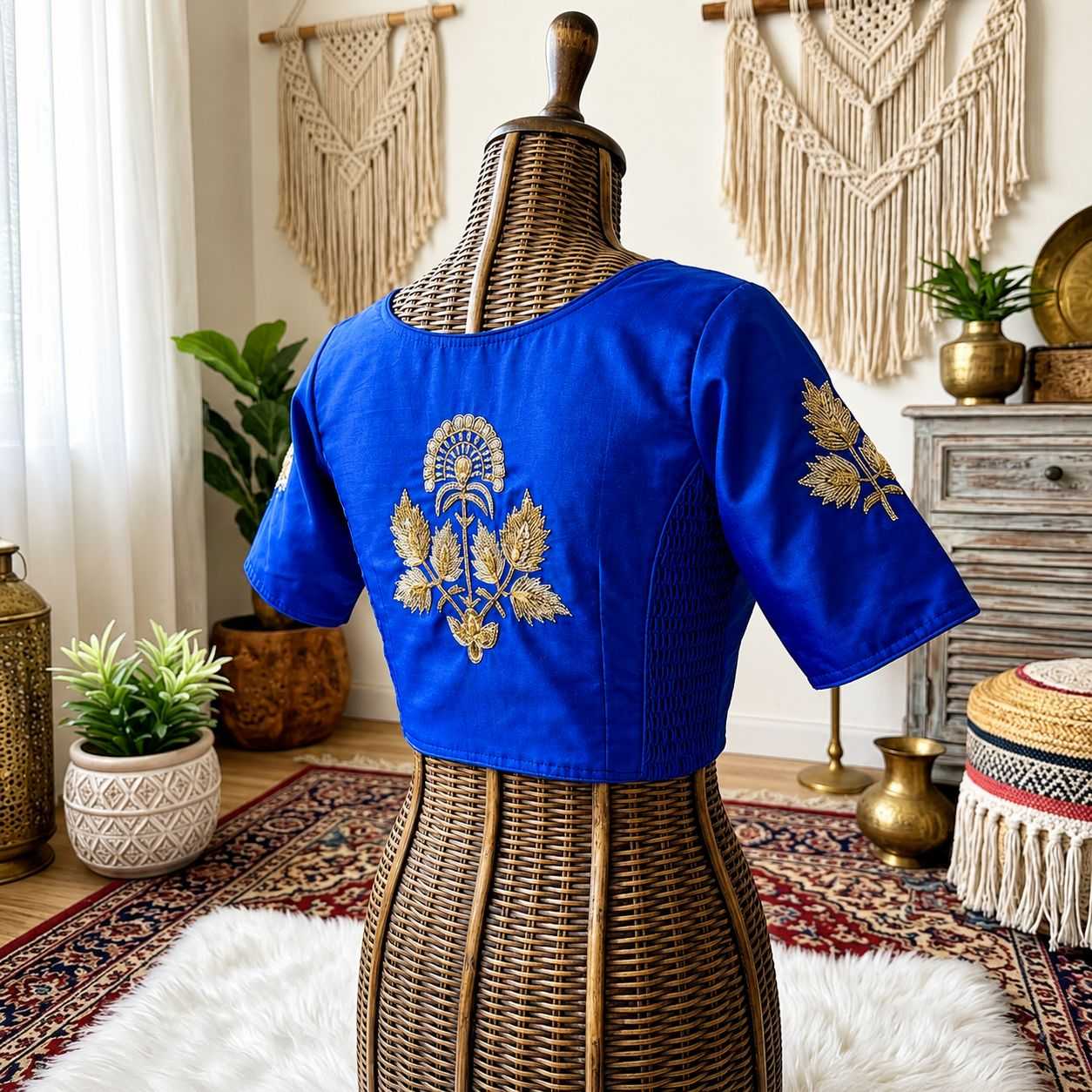 YNF Wholesale Pure Silk Blouse  | Surat Manufacturer