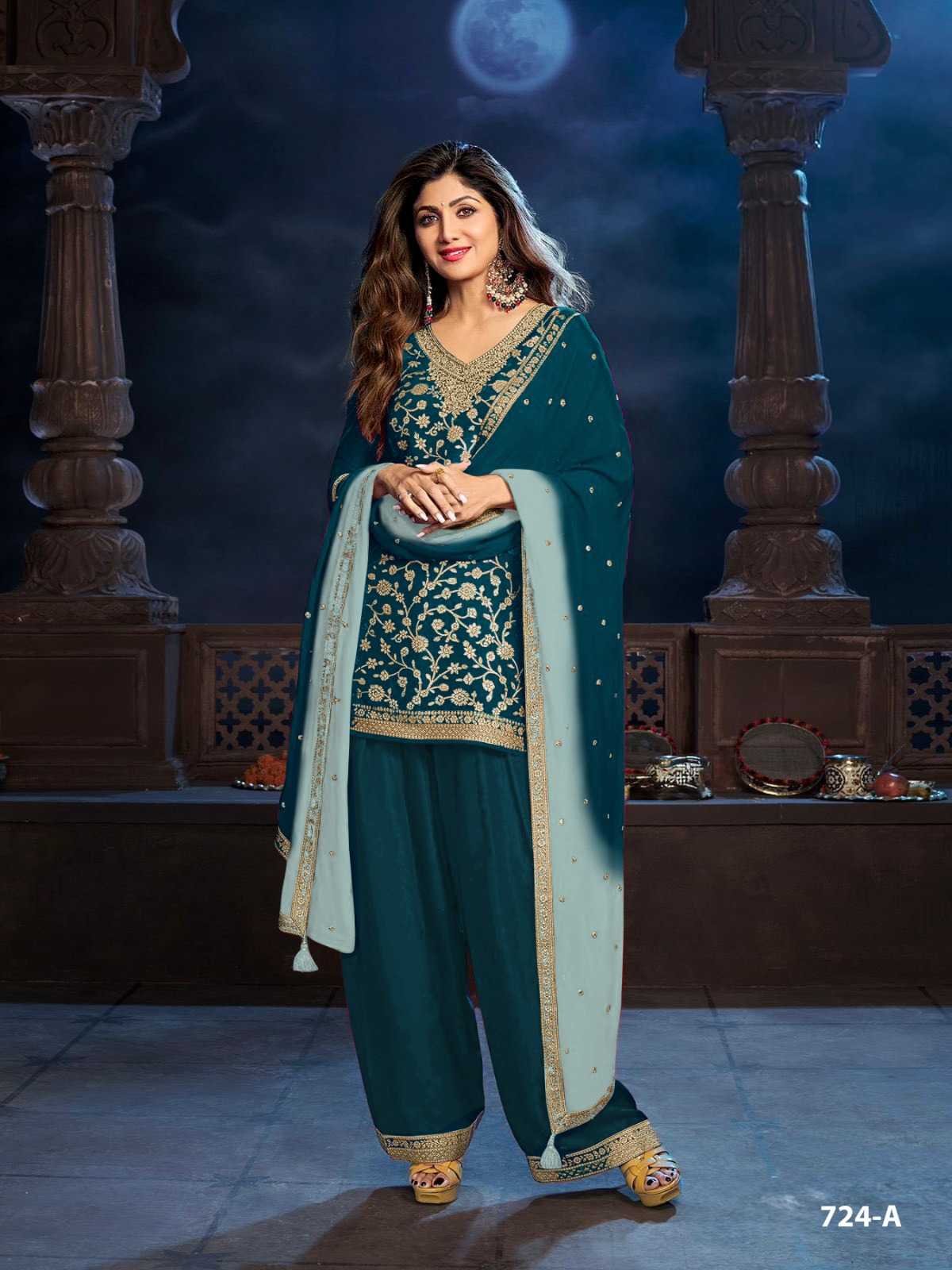 YNF Wholesale Dola Silk Party Wear Suits KESH744 SITARAH 724 | Surat Manufacturer