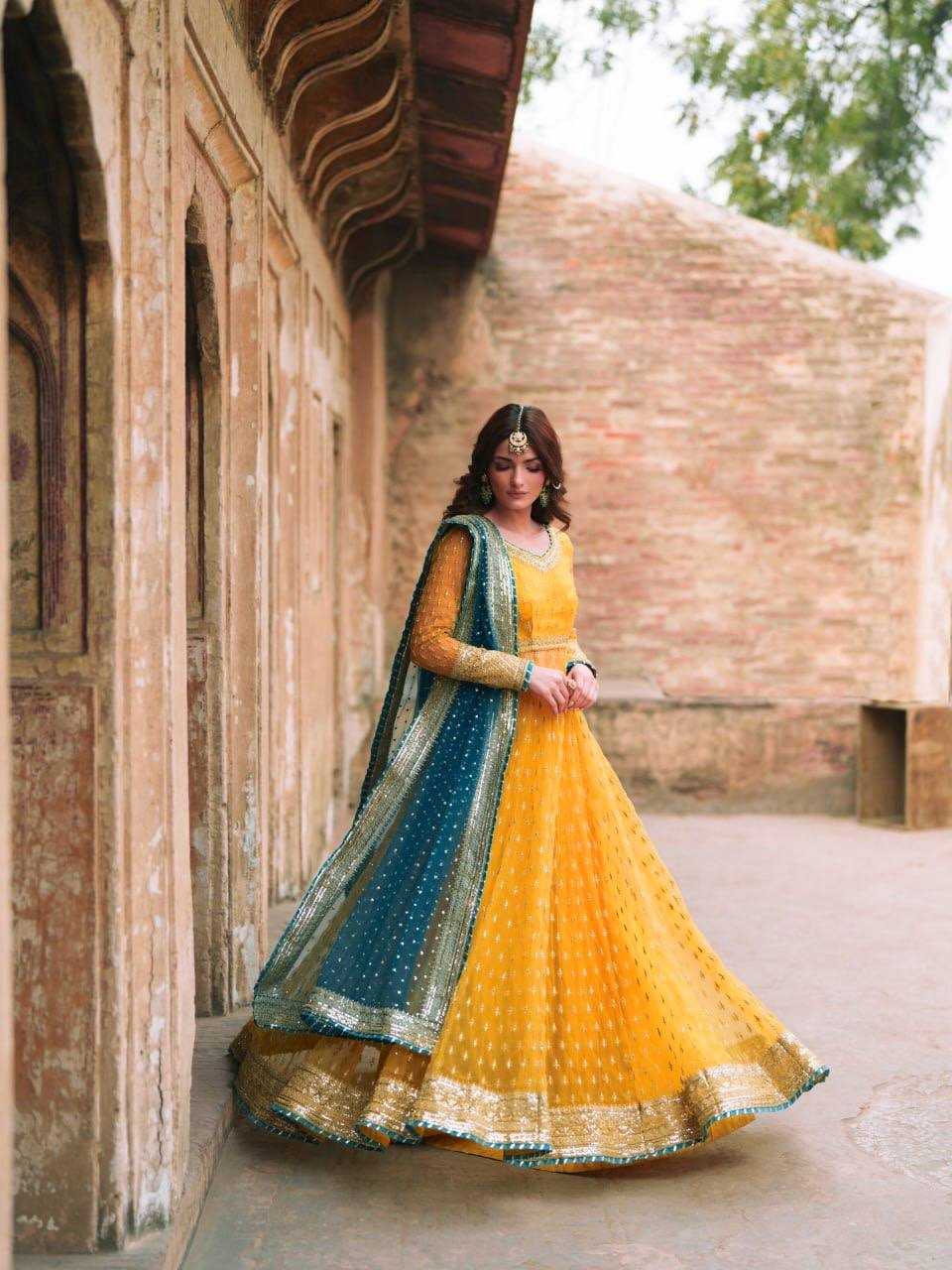 YNF Wholesale Soft Net Designer Lehenga  | Surat Manufacturer