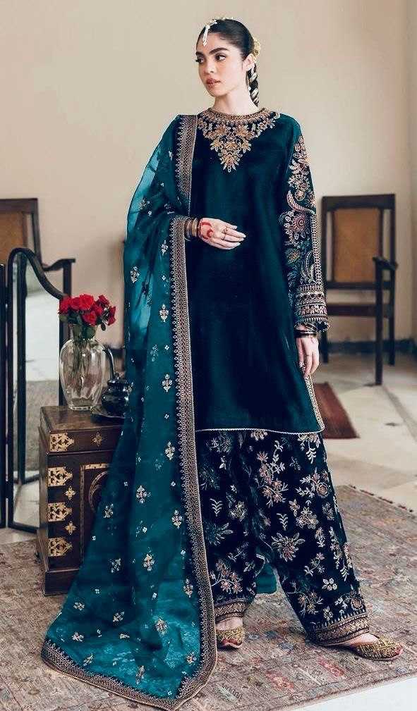 YNF Wholesale Viscose Velvet Suits  | Surat Manufacturer