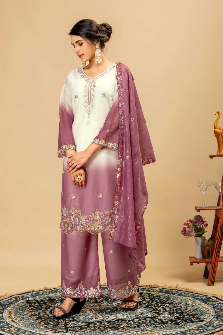 YNF Wholesale Georgette Embroidery Suits  | Surat Manufacturer