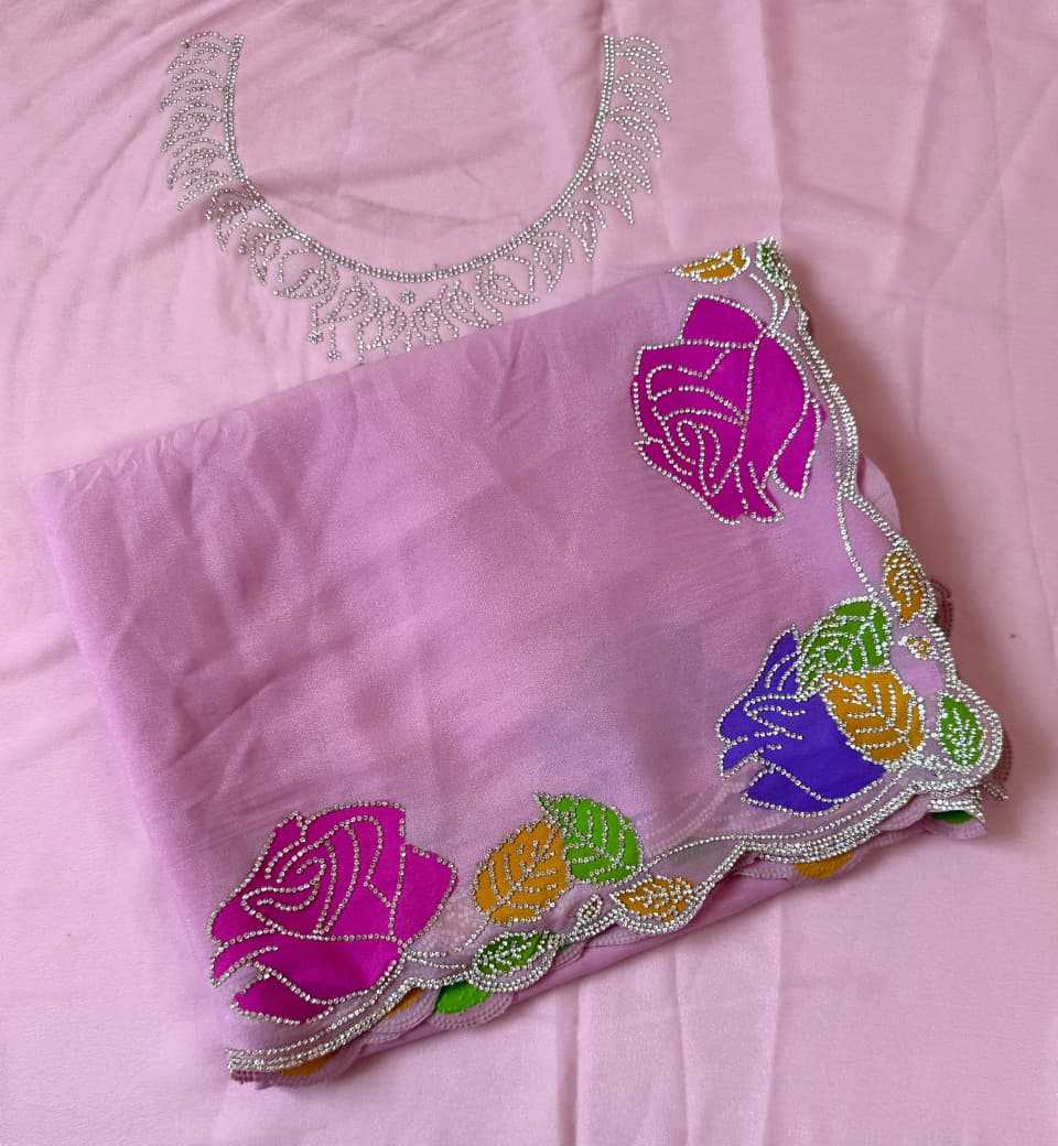 YNF Wholesale Georgette Printed Sarees  | Surat Manufacturer