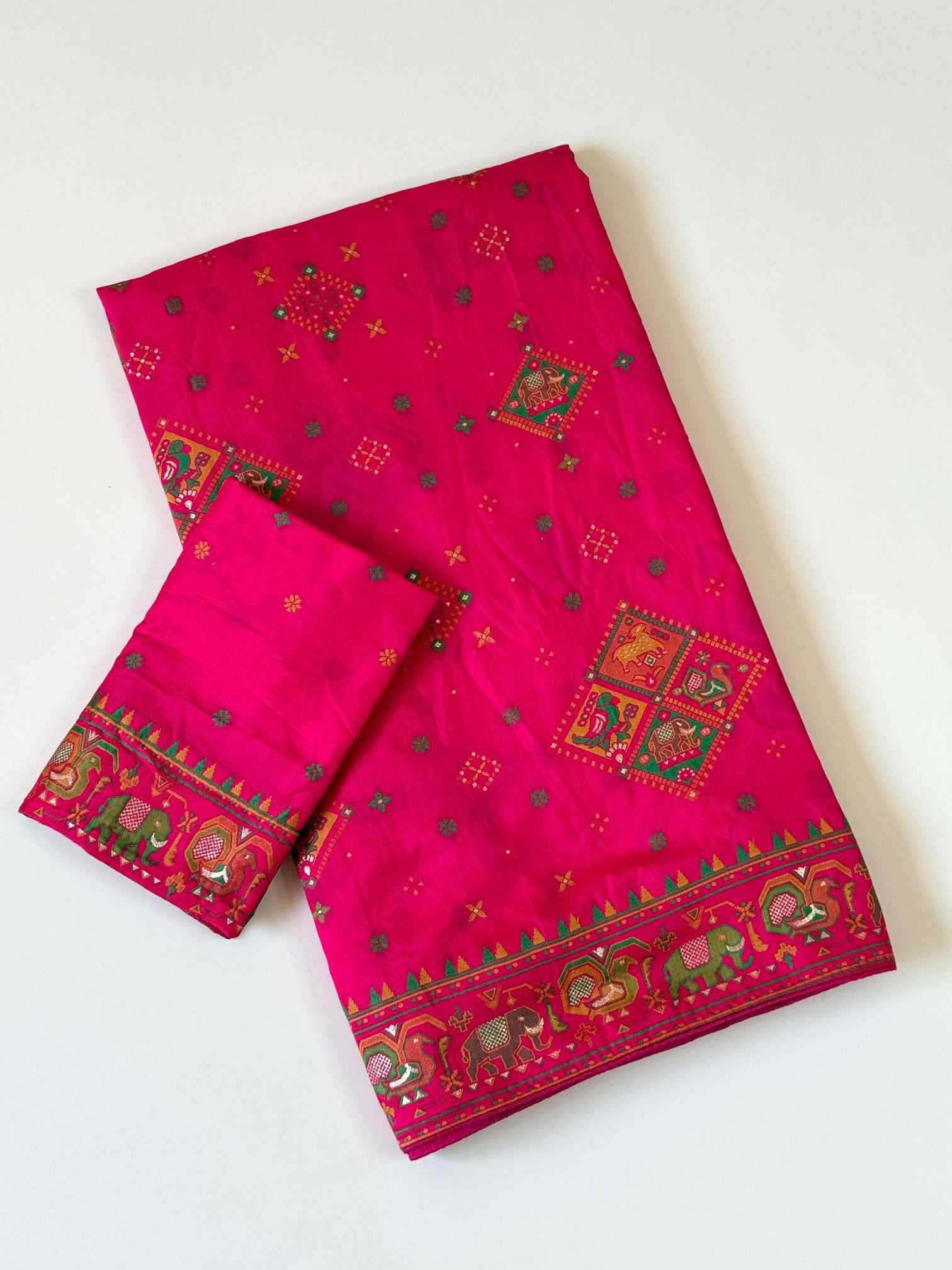 YNF Wholesale Pashmina Heavy Silk Sarees  | Surat Manufacturer
