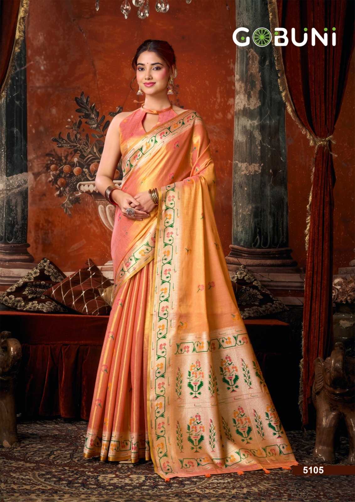 YNF Wholesale Tissue Silk Paithani Sarees  | Surat Manufacturer