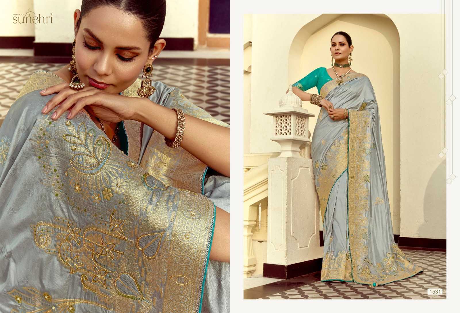 YNF Wholesale Dola Silk Dola Silk Sarees KESH113 Kimora Alankar | Surat Manufacturer