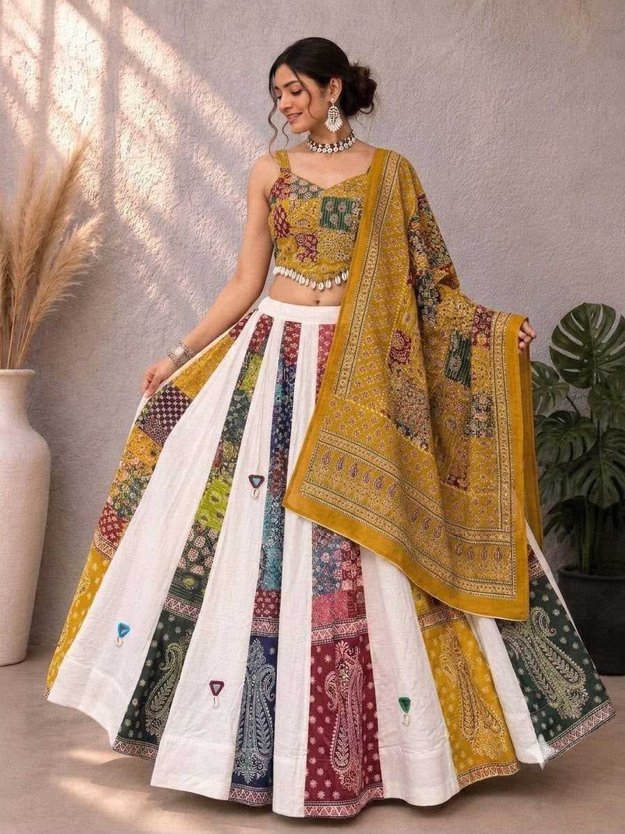 YNF Wholesale Cotton Traditional Lehenga  | Surat Manufacturer