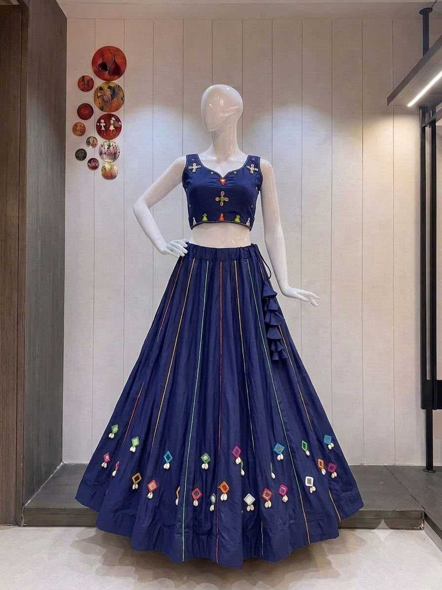 YNF Wholesale Cotton Designer Lehenga  | Surat Manufacturer