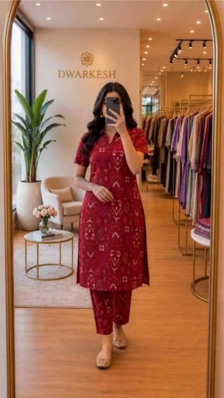 YNF Wholesale Vichitra Silk Co-ord Set  | Surat Manufacturer