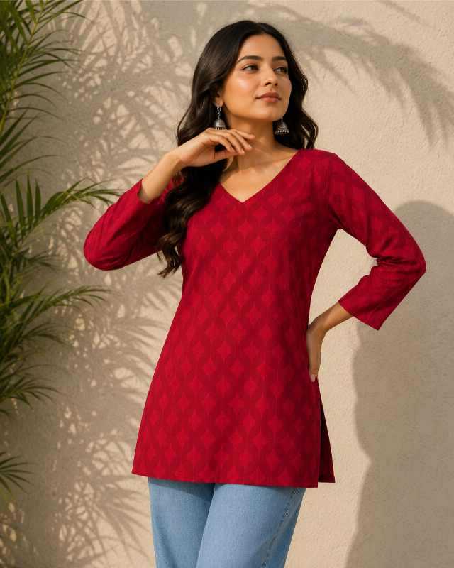 YNF Wholesale Pure Cotton Short Kurtis  | Surat Manufacturer