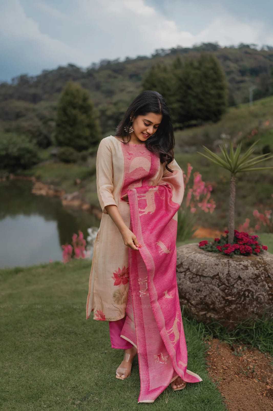 YNF Wholesale Heavy Silk Printed Suits  | Surat Manufacturer
