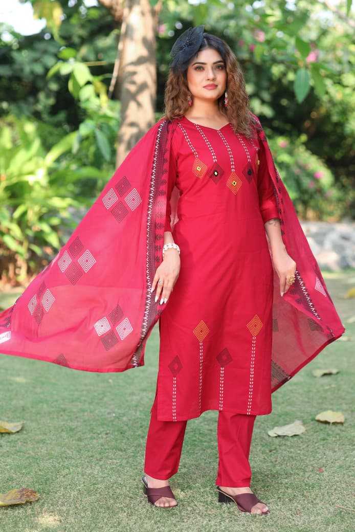 Keevaa Exporter  Cotton Printed Suits - YNF Online