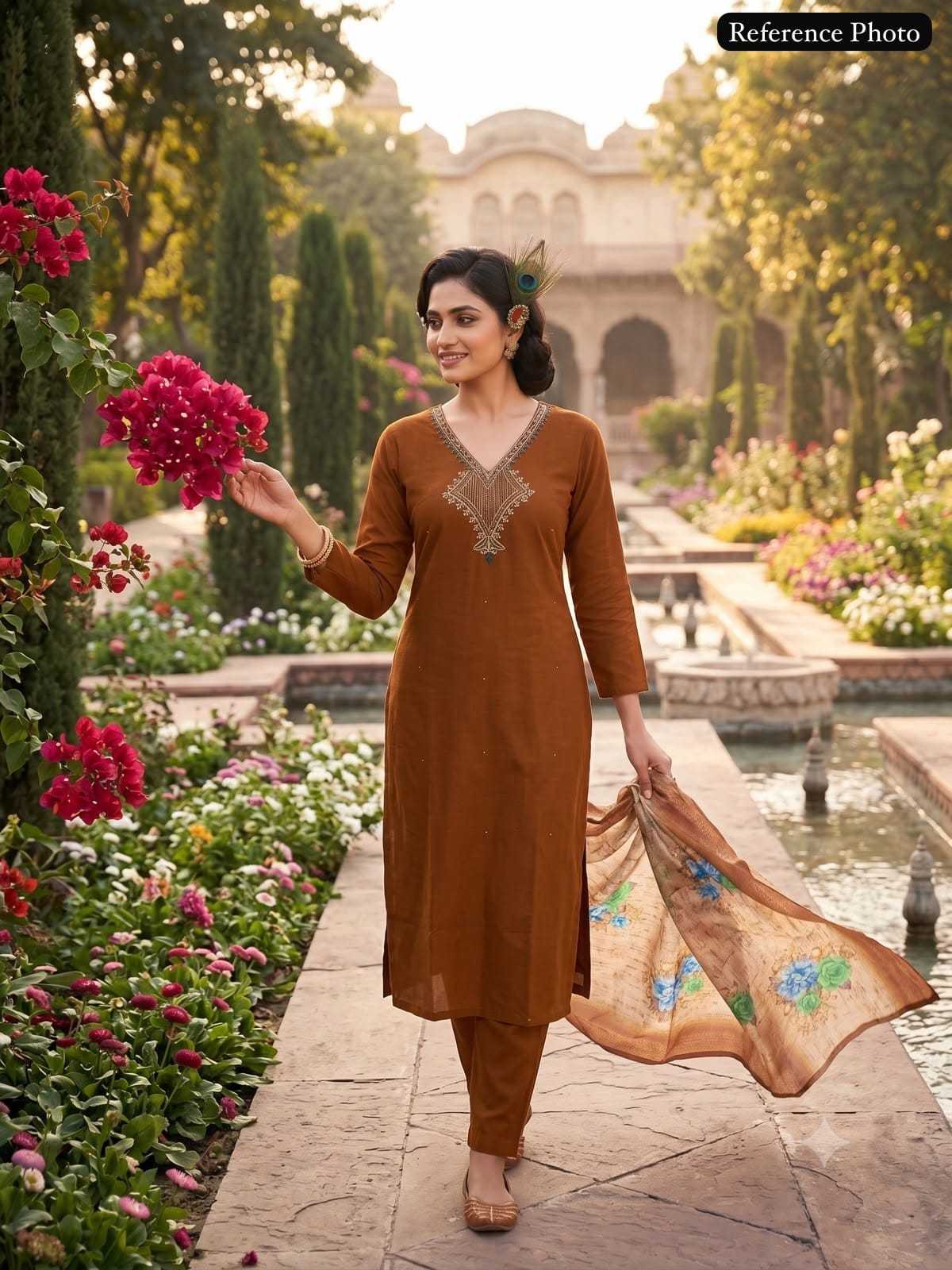 YNF Wholesale Chanderi Soft Party Wear Kurtis  | Surat Manufacturer
