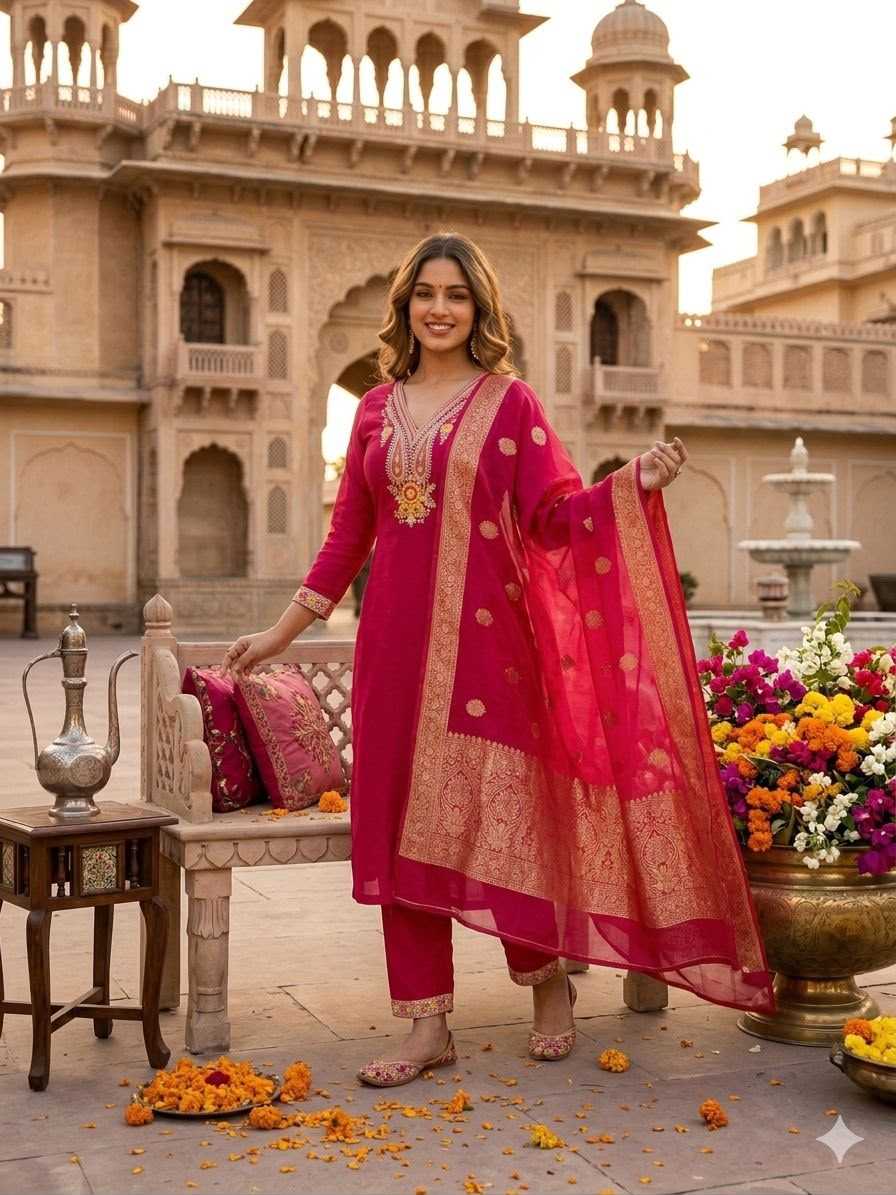 YNF Wholesale Heavy Roman Silk Designer Kurtis  | Surat Manufacturer